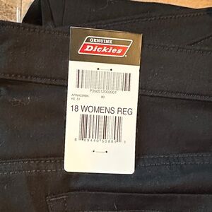 Dickies Women's Classic Black Jeans
